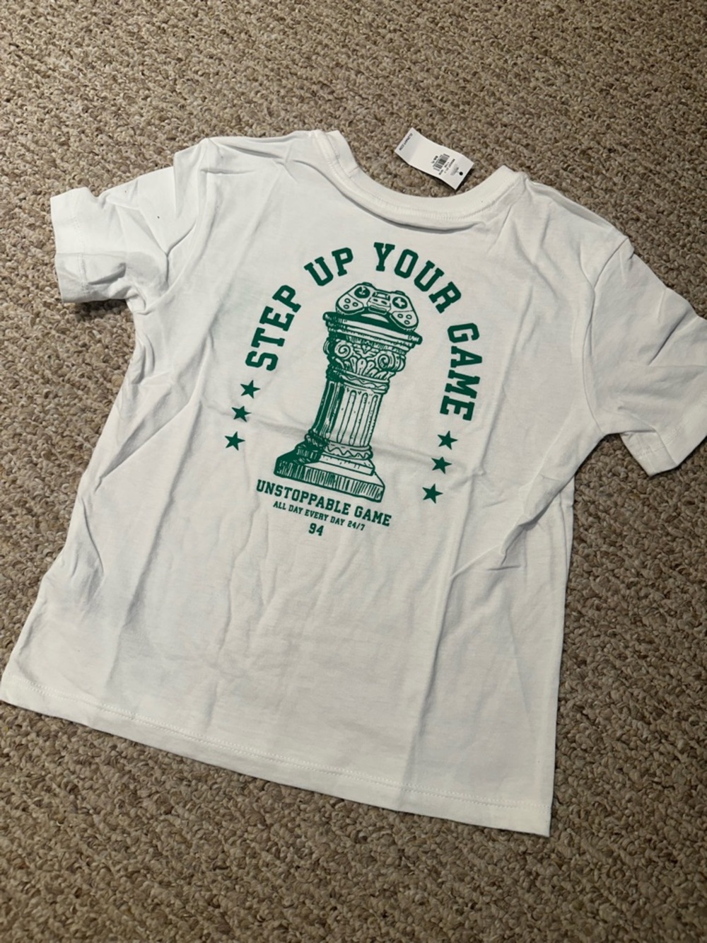 ✅3/$24 Old Navy Kids Gamer Graphic Tee